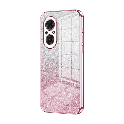 Honor 50 SE Luxury Glitter Gradient Powder Electroplated Case with Advanced Protection and Style
