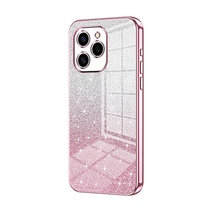 Honor 60 SE Luxury Glitter Gradient Powder Electroplated Case with Advanced Protection and Style