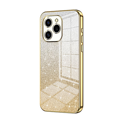 Honor 60 SE Luxury Glitter Gradient Powder Electroplated Case with Advanced Protection and Style