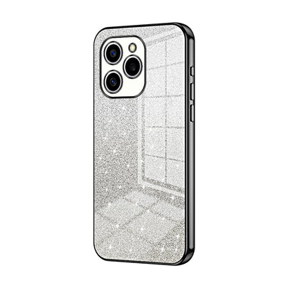 Honor 60 SE Luxury Glitter Gradient Powder Electroplated Case with Advanced Protection and Style