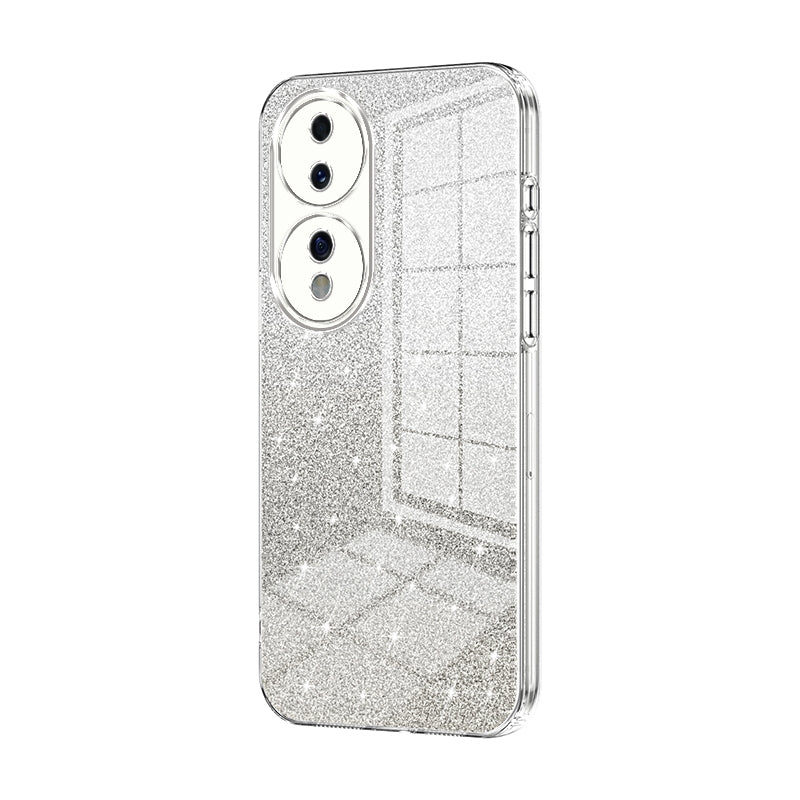 Honor 70 Luxury Glitter Gradient Powder Electroplated Case with Advanced Protection and Style