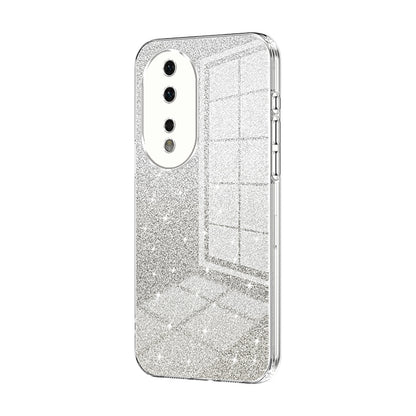 Honor 80 Luxury Glitter Gradient Powder Electroplated Case with Advanced Protection and Style