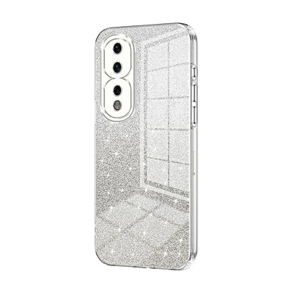 Honor 80 Pro Luxury Glitter Gradient Powder Electroplated Case with Advanced Protection and Style