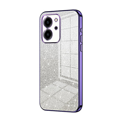 Honor 80 SE Luxury Glitter Gradient Powder Electroplated Case with Advanced Protection and Style