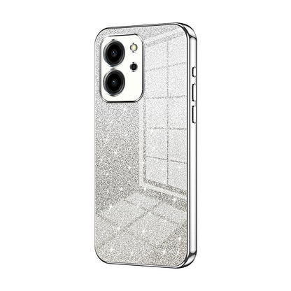 Honor 80 SE Luxury Glitter Gradient Powder Electroplated Case with Advanced Protection and Style