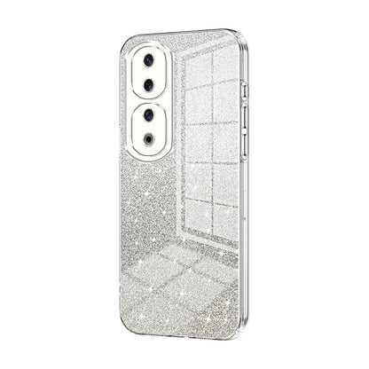 Honor 90 Pro Luxury Glitter Gradient Powder Electroplated Case with Advanced Protection and Style