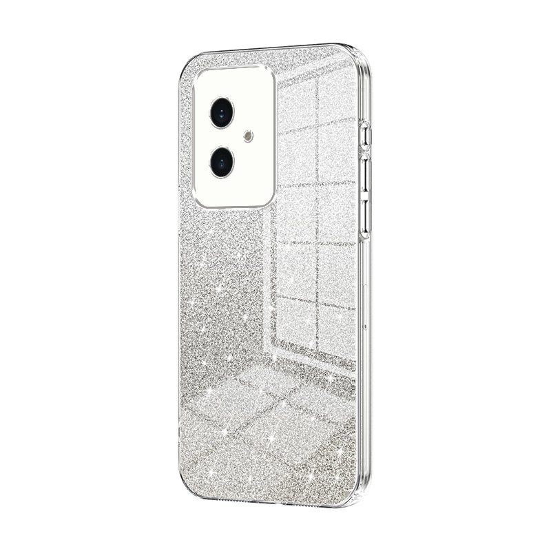 Honor 100 Luxury Glitter Gradient Powder Electroplated Case with Advanced Protection and Style
