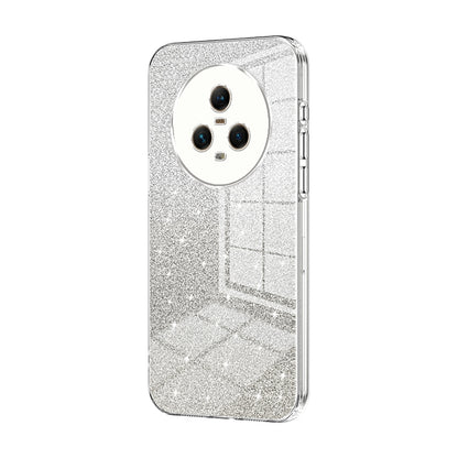 Honor Magic5 Luxury Glitter Gradient Powder Electroplated Case with Advanced Protection and Style