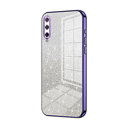 Honor Play 3 Luxury Glitter Gradient Powder Electroplated Case with Advanced Protection and Style