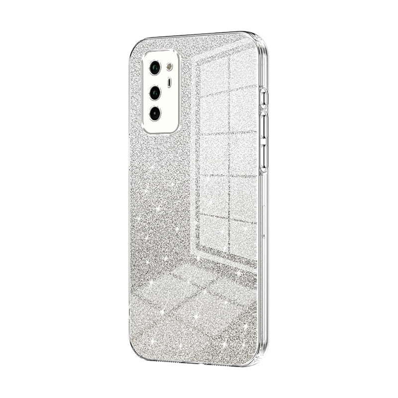 Honor V30 Luxury Glitter Gradient Powder Electroplated Case with Advanced Protection and Style