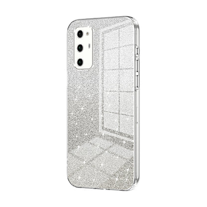 Honor V30 Pro Luxury Glitter Gradient Powder Electroplated Case with Advanced Protection and Style