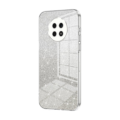 Honor X20 Luxury Glitter Gradient Powder Electroplated Case with Advanced Protection and Style