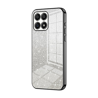 Honor X30i Luxury Glitter Gradient Powder Electroplated Case with Advanced Protection and Style