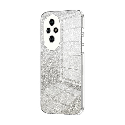 Honor 200 Luxury Glitter Gradient Powder Electroplated Case with Advanced Protection and Style