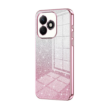 Honor X60i Luxury Glitter Gradient Powder Electroplated Case with Advanced Protection and Style
