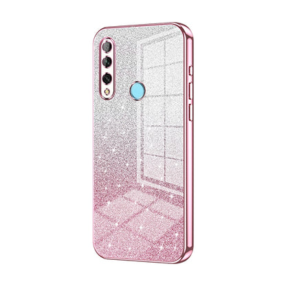Huawei P Smart Z Luxury Glitter Gradient Powder Electroplated Case with Advanced Protection and Style