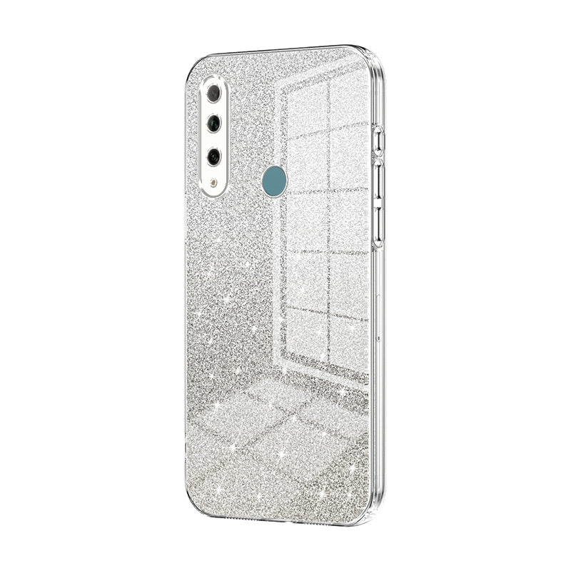 Huawei P Smart Z Luxury Glitter Gradient Powder Electroplated Case with Advanced Protection and Style