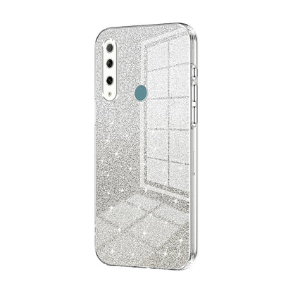 Huawei P Smart Z Luxury Glitter Gradient Powder Electroplated Case with Advanced Protection and Style