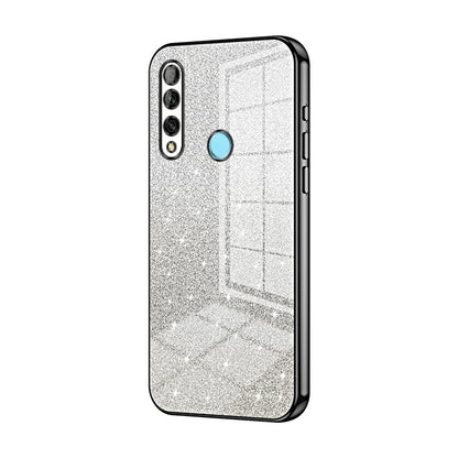 Huawei P Smart Z Luxury Glitter Gradient Powder Electroplated Case with Advanced Protection and Style