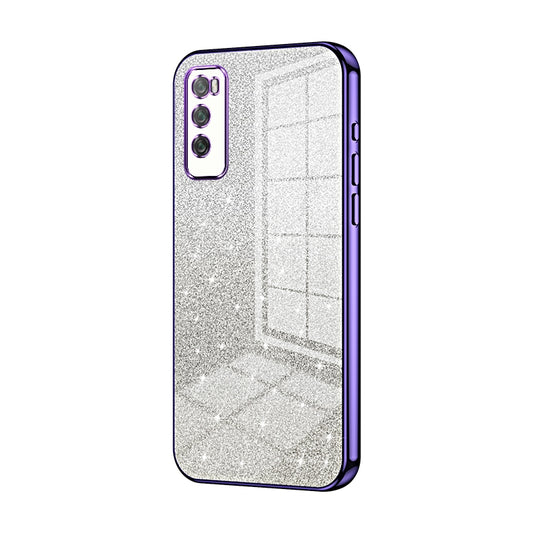Huawei Enjoy 20 Pro Luxury Glitter Gradient Powder Electroplated Case with Advanced Protection and Style