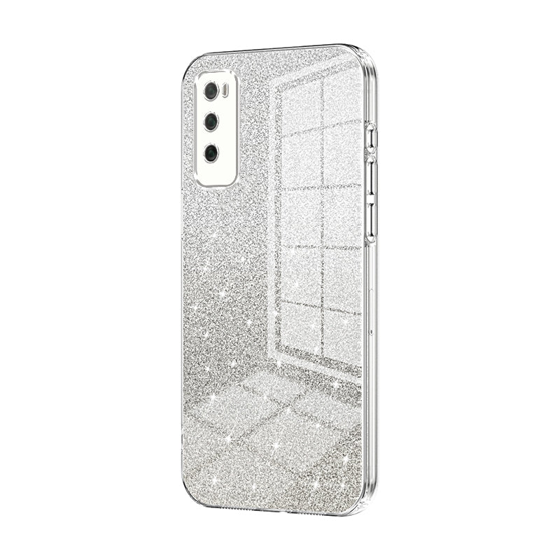 Huawei Enjoy 20 Pro Luxury Glitter Gradient Powder Electroplated Case with Advanced Protection and Style