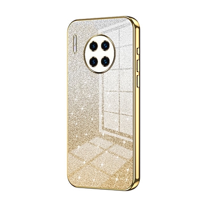 Huawei Mate 30 Pro Luxury Glitter Gradient Powder Electroplated Case with Advanced Protection and Style