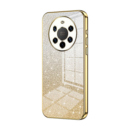 Huawei Mate 40 Pro+ Luxury Glitter Gradient Powder Electroplated Case with Advanced Protection and Style