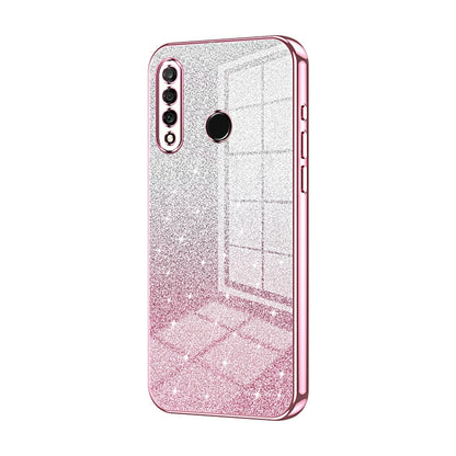 Huawei P30 lite Luxury Glitter Gradient Powder Electroplated Case with Advanced Protection and Style