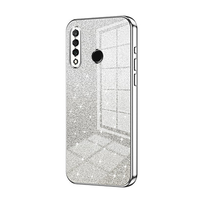 Huawei Nova 4e Luxury Glitter Gradient Powder Electroplated Case with Advanced Protection and Style