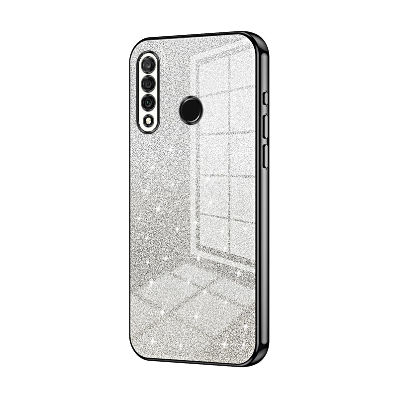 Huawei Nova 4e Luxury Glitter Gradient Powder Electroplated Case with Advanced Protection and Style