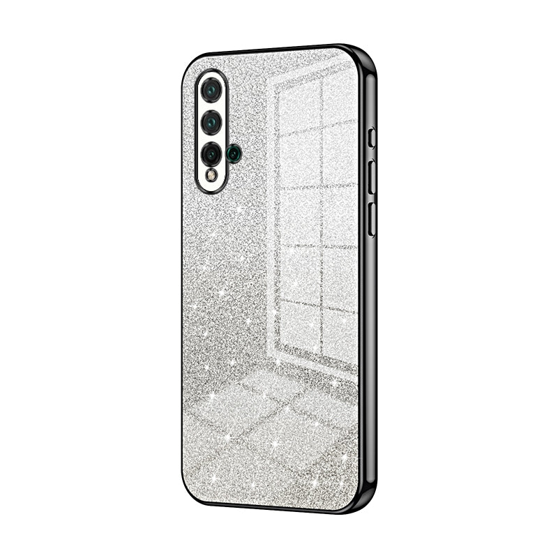Huawei Nova 5 Luxury Glitter Gradient Powder Electroplated Case with Advanced Protection and Style