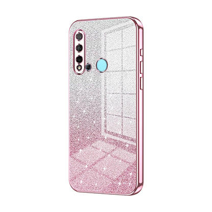 Huawei P20 lite 2019 Luxury Glitter Gradient Powder Electroplated Case with Advanced Protection and Style