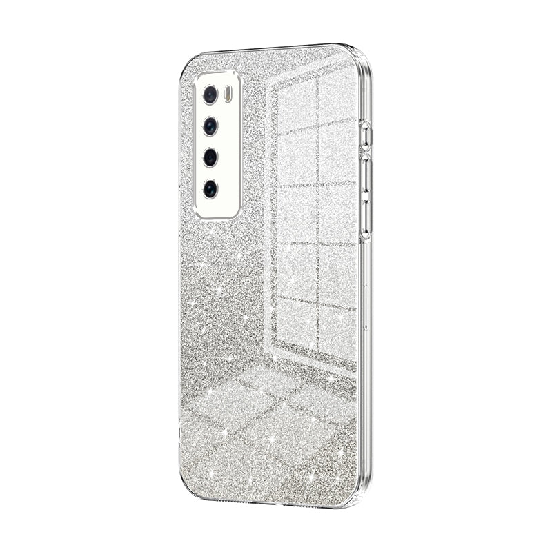 Huawei Nova 7 Luxury Glitter Gradient Powder Electroplated Case with Advanced Protection and Style