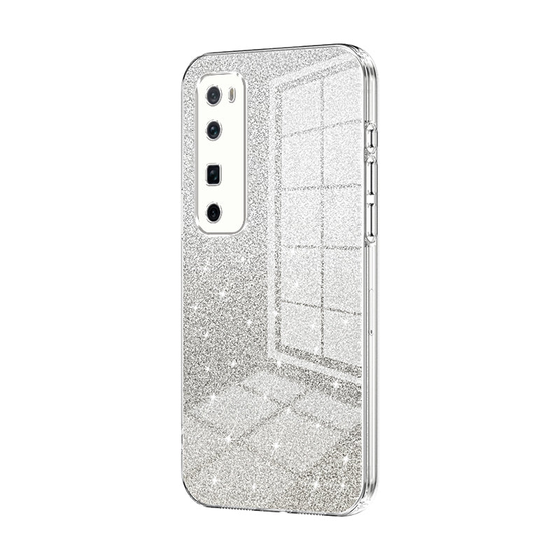 Huawei Nova 7 Pro Luxury Glitter Gradient Powder Electroplated Case with Advanced Protection and Style
