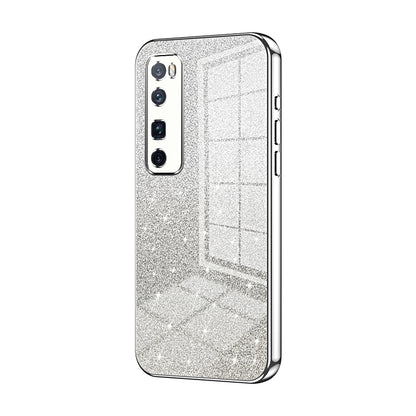 Huawei Nova 7 Pro Luxury Glitter Gradient Powder Electroplated Case with Advanced Protection and Style
