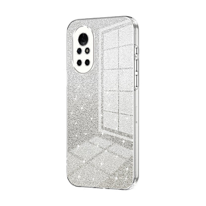Huawei Nova 8 5G Luxury Glitter Gradient Powder Electroplated Case with Advanced Protection and Style