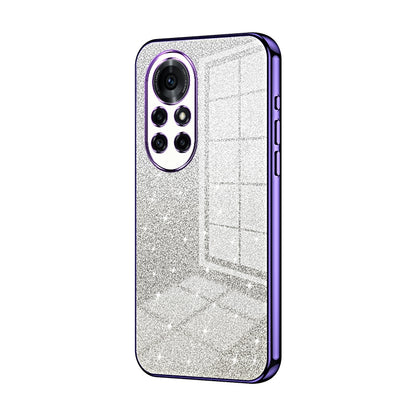 Huawei Nova 8 Pro Luxury Glitter Gradient Powder Electroplated Case with Advanced Protection and Style