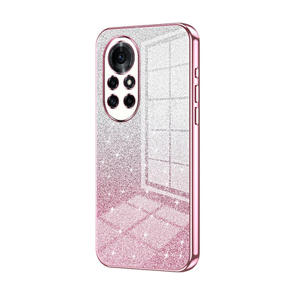 Huawei Nova 8 Pro Luxury Glitter Gradient Powder Electroplated Case with Advanced Protection and Style