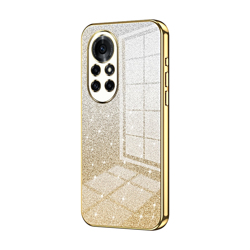 Huawei Nova 8 Pro Luxury Glitter Gradient Powder Electroplated Case with Advanced Protection and Style