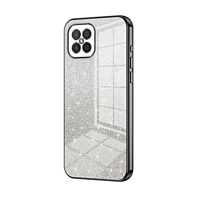 Huawei Nova 8 SE Luxury Glitter Gradient Powder Electroplated Case with Advanced Protection and Style