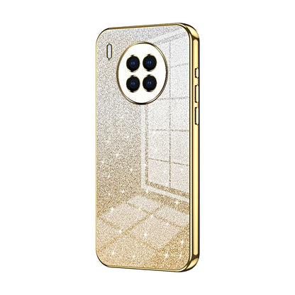 Huawei Honor 50 Lite Luxury Glitter Gradient Powder Electroplated Case with Advanced Protection and Style