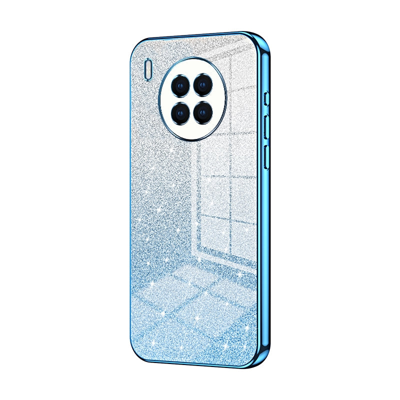 Huawei Honor 50 Lite Luxury Glitter Gradient Powder Electroplated Case with Advanced Protection and Style