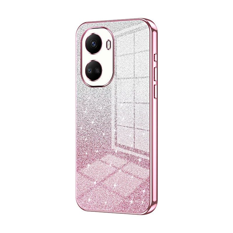 Huawei Nova 10 SE Luxury Glitter Gradient Powder Electroplated Case with Advanced Protection and Style