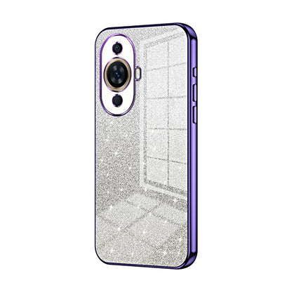 Huawei Nova 11 Luxury Glitter Gradient Powder Electroplated Case with Advanced Protection and Style