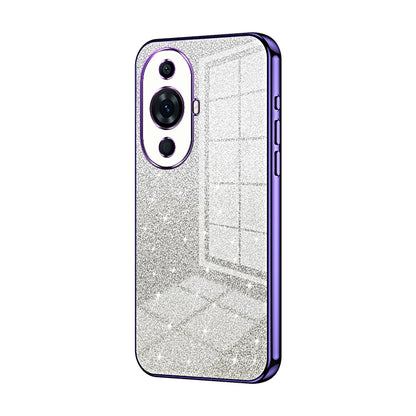 Huawei Nova 11 Ultra Luxury Glitter Gradient Powder Electroplated Case with Advanced Protection and Style