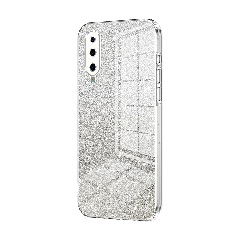 Huawei P30 Luxury Glitter Gradient Powder Electroplated Case with Advanced Protection and Style
