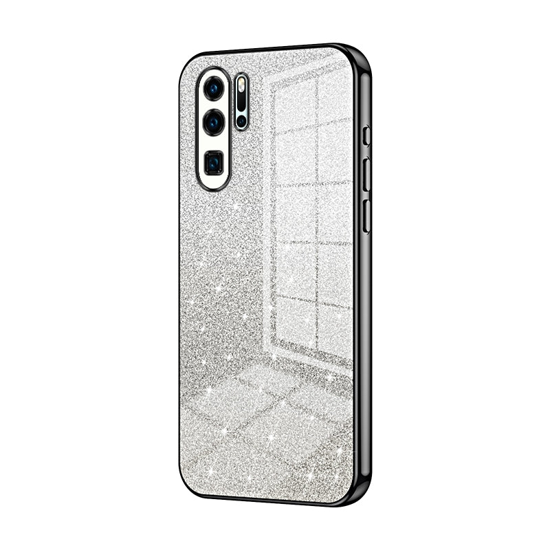 Huawei P30 Pro Luxury Glitter Gradient Powder Electroplated Case with Advanced Protection and Style