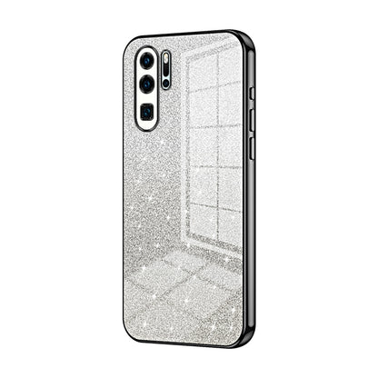 Huawei P30 Pro Luxury Glitter Gradient Powder Electroplated Case with Advanced Protection and Style