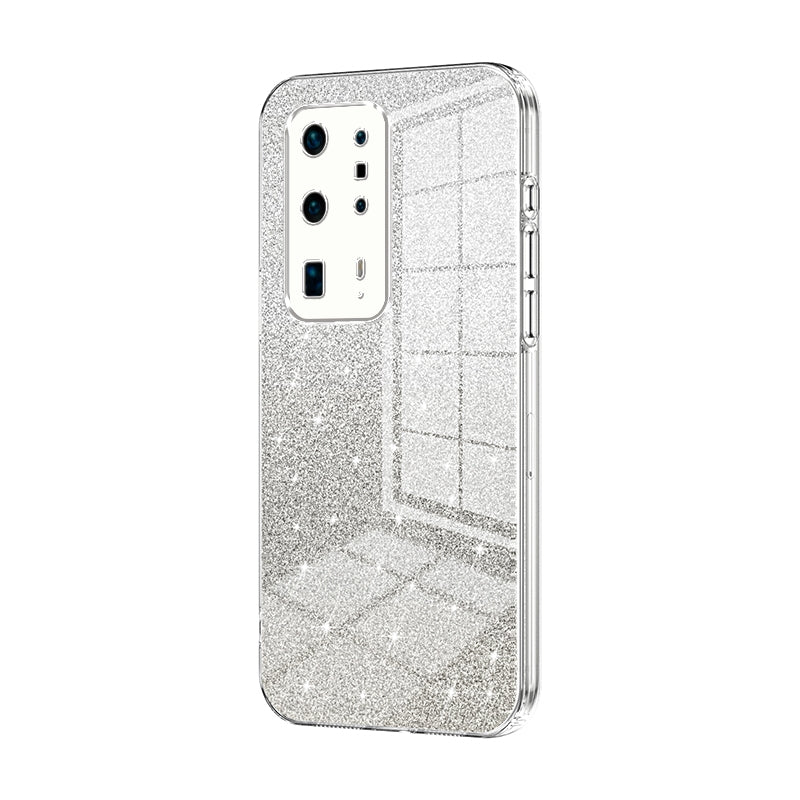 Huawei P40 Pro+ Luxury Glitter Gradient Powder Electroplated Case with Advanced Protection and Style