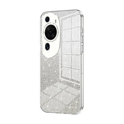 Huawei P60 Art Luxury Glitter Gradient Powder Electroplated Case with Advanced Protection and Style